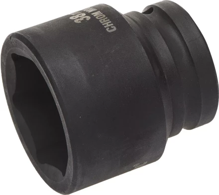 Торцовая головка KRAFTOOL &quot;INDUSTRIE QUALITAT&quot; ударная (3/4&quot;), FLANK, Cr-Mo, фосфатированная, 38 мм 27945-38_z01 купить в Кургане