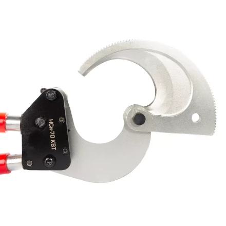 Секторные ножницы диэлектрические КВТ НСи-70 для резки бронированных кабелей до 70 мм (91814) купить в Кургане