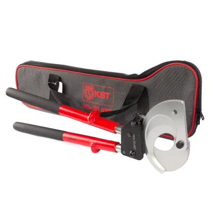 Секторные ножницы диэлектрические КВТ НСи-70 для резки бронированных кабелей до 70 мм (91814) купить в Кургане