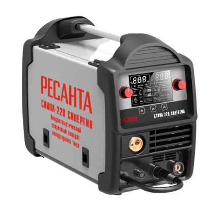 Полуавтоматический сварочный аппарат инверторный САИПА-220 Синергия купить в Кургане