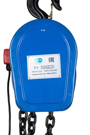 Таль электрическая цепная TOR ТЭШ (DHS) 3,0 т 6 м (серия J) 1283062 купить в Кургане