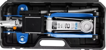 Домкрат гидравлический подкатной T30, 2т, 135-330мм, в кейсе, ЗУБР Профессионал 43053-2-K купить в Кургане