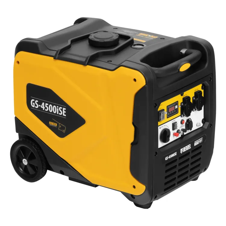 Генератор инверторный GS-4500iSE, 4,5 кВт, 230 В, закрытый корпус,электростартер// Denzel 94714 купить в Кургане