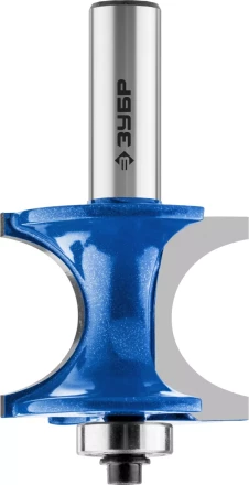 ЗУБР 41.3 x 35 мм, радиус 12.7 мм, фреза полустержневая с подшипником, Профессионал (28722-41.3) купить в Кургане