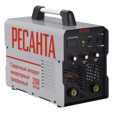 Сварочный аппарат инверторный Ресанта САИ-250 ПРОМ 65/133 купить в Кургане