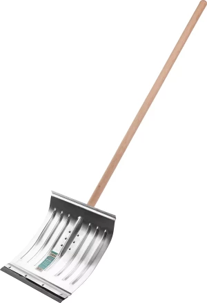 Лопата снеговая алюминиевая с деревянным черенком, 430мм, СИБИН 421857 421857 купить в Кургане