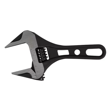 Ключ разводной 185 мм Denzel 15754, CrV, кованый, укороченная рукоятка купить в Кургане