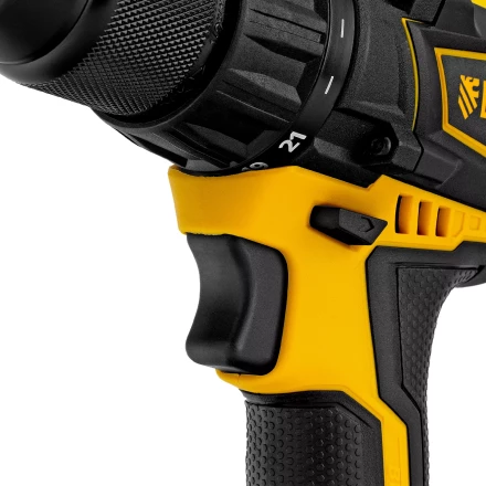 Дрель-шуруповерт аккумуляторная, бесщет. Denzel BLDL-IB-18-0, Li-Ion, 18 В 26122 купить в Кургане