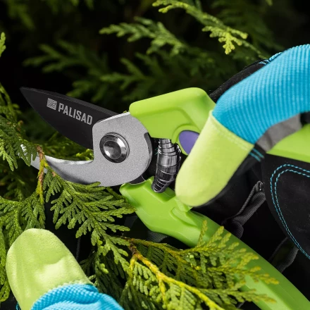 Секатор прямого реза Palisad, 190 мм, пластиковые рукоятки, 60456 купить в Кургане