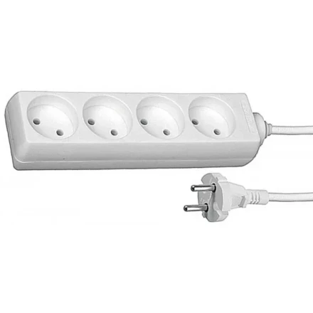 Удлинитель СВЕТОЗАР электрический, 4 гнезда, 3м SV-55040-3 купить в Кургане