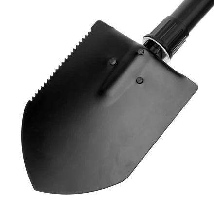 Лопата походная Palisad, 150х200х253-620 мм, цельнометаллическая, складная в чехле 614287 купить в Кургане