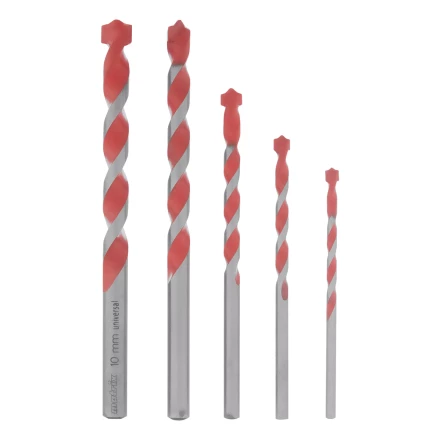 Набор сверл универсальных Matrix, 4-10мм, 5 шт, 706015 купить в Кургане