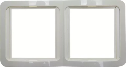 Панель СВЕТОЗАР &quot;ГАММА&quot; двойная вертикальная, цвет бежевый SV-54147-B купить в Кургане