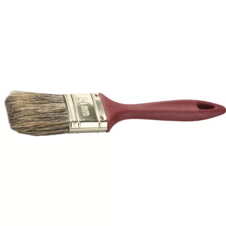 Кисть плоская ЗУБР &quot;УНИВЕРСАЛ-ПРЕМИУМ&quot; &quot;КП-15&quot;, смешанная натуральная щетина, пластмассовая ручка, 20мм 4-01015-020 купить в Кургане