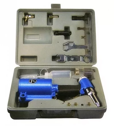 Пневмозаклепочник 3/16&quot; SCORPIO	YU-RV101K в кейсе купить в Кургане