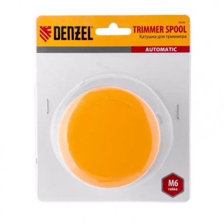 Катушка триммерная автоматическая для Denzel TE-650 гайка M6 Denzel 96349 купить в Кургане