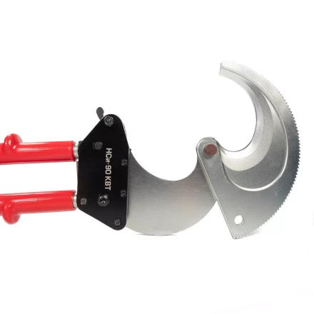 Секторные ножницы диэлектрические КВТ НСи-90 для резки бронированных кабелей до 90 мм (101939) купить в Кургане