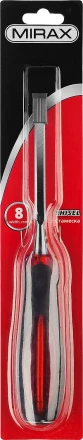 Стамеска MIRAX с двухкомпонентной прозрачной рукояткой, 8мм 1810-08 купить в Кургане