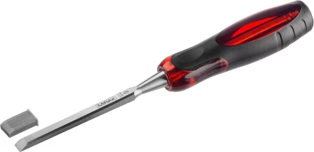 Стамеска MIRAX с двухкомпонентной прозрачной рукояткой, 8мм 1810-08 купить в Кургане