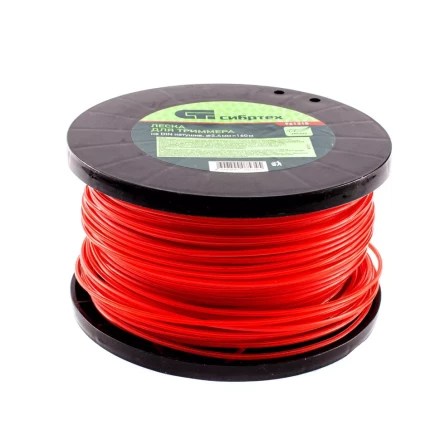 Леска для триммера звезда, на DIN катушке, 2.4 мм х 160 м, Россия Сибртех 961315 купить в Кургане