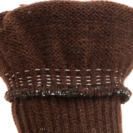 Перчатки трикотажные, двойные, верблюжья и овечья шерсть, ПВХ покрытие, Россия, Сибртех 68635 купить в Кургане