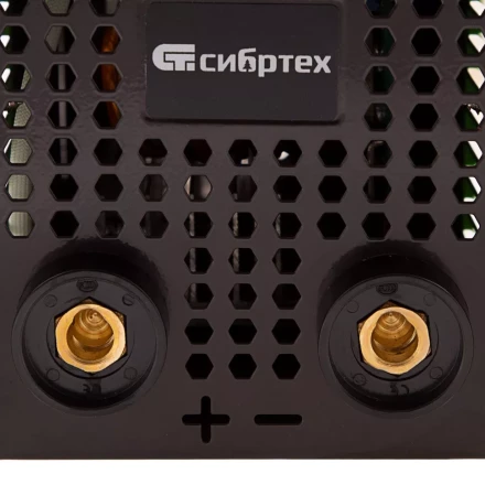 Инверторный аппарат дуговой сварки ИДС-220K, 220 А, ПВ 80%, диаметр электрода 1,6-5 мм Сибртех 94395 купить в Кургане