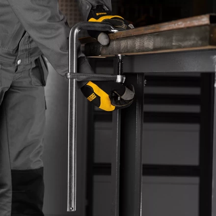 Струбцина F-образная Denzel 20478, 120x400мм, кованая купить в Кургане