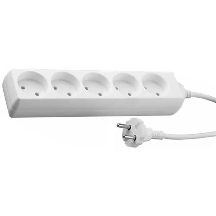 Удлинитель СВЕТОЗАР электрический, 5 гнезд, 3м SV-55050-3 купить в Кургане