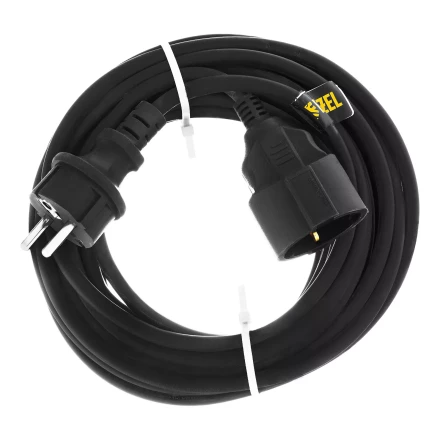 Удлинитель-шнур силовой Denzel Top Series, КГТТ, 10м, 1 розетка, 3 x 1,5 мм, 3 м 37419 купить в Кургане