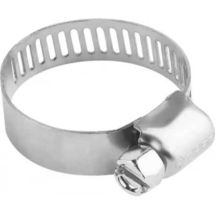 Хомуты ЗУБР &quot;ЭКСПЕРТ&quot;, нерж. сталь, просечная лента 8 мм, 13-26 мм, 5 шт 37811-13-26-5 купить в Кургане