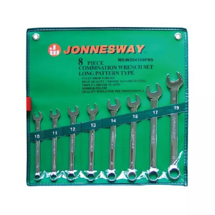 Набор ключей комбинированных удлиненных 10-19мм 8предметов Jonnesway W264108PRS 47376 купить в Кургане