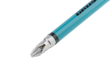 Набор бит Pz2 х90, сталь S2, 10шт GROSS 11201 купить в Кургане