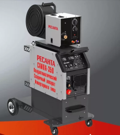 Полуавтоматический сварочный аппарат инверторный Ресанта САИПА-350 купить в Кургане