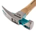 Молоток-гвоздодер с магнитом GROSS AMERICAN HICKORY 450 г угол 45 обрезиненная рукоятка 10415 купить в Кургане