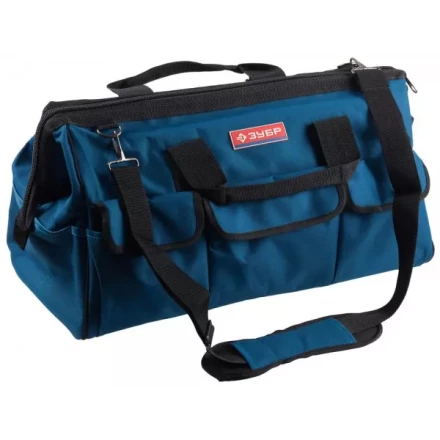 Сумка ЗУБР &quot;ЭКСПЕРТ&quot; для инструмента, 17 карманов, 52см 38645-21 купить в Кургане