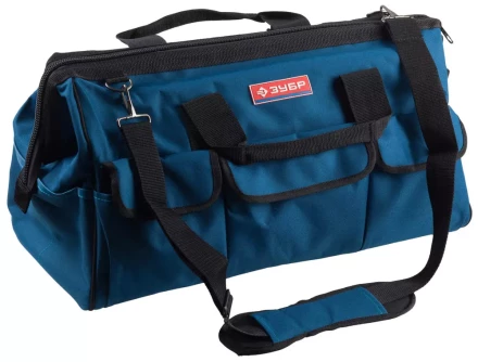 Сумка ЗУБР &quot;ЭКСПЕРТ&quot; для инструмента, 17 карманов, 52см 38645-21 купить в Кургане