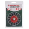 Кордщетка HAMMER плоская 75мм для дрели витая сталь (207-208) купить в Кургане