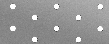 ЗУБР ПС-2.0, 40 x 100 x 2 мм, цинк, соединительная пластина (310256-040-100) купить в Кургане