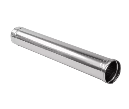 Труба отвода отраб. газов  из нерж.стали 1 м(диаметр 200 мм) для теплогенераторов BALLU JUMBO, FARM, SP купить в Кургане