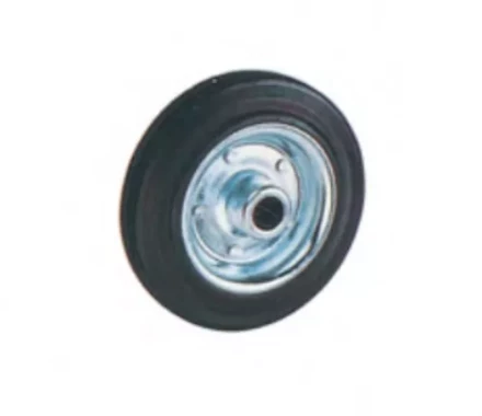 Колесо литая резина C 63 160 мм без втулки, чашек и болта (N) 1024198 купить в Кургане