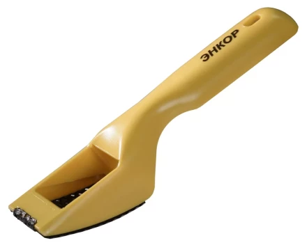 Рашпиль обдирочный пластиковый 60x40мм Энкор 51665 купить в Кургане