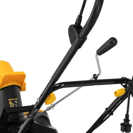 Электрическая снегоуборочная машина Denzel ESB-460-M 97628, 1.8 кВт, металлический шнек, LED фара купить в Кургане