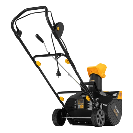 Электрическая снегоуборочная машина Denzel ESB-460-M 97628, 1.8 кВт, металлический шнек, LED фара купить в Кургане