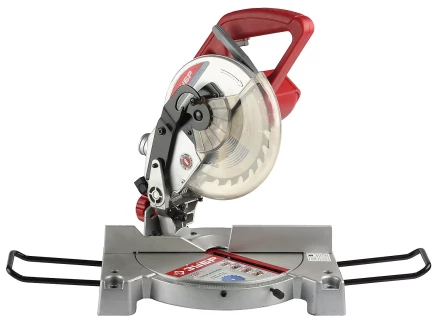 Пила торцовочная ЗУБР, удлинитель стока, 210 мм, 5000 об/мин, 1300 Вт ЗПТ-210-1300-Л купить в Кургане