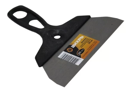 Шпатель нержавеющая сталь пластиковая рукоятка 200мм Вихрь купить в Кургане