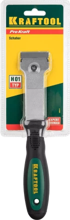 Скребок профессиональный с двухкомпонентной рукояткой, KRAFTOOL 085411, тип лезвия H01, 40мм 85411 купить в Кургане