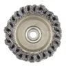 Щетка для УШМ Heavy Duty, 100 мм, М14, "чашка", крученая металлическая проволока  MATRIX 74672 купить в Кургане