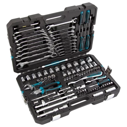 Набор инструментов 101 предмет, 120 зубьев, CrV, 1/4&quot;, 1/2&quot; Gross 14151 купить в Кургане