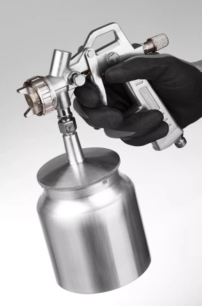 Краскопульт пневматический STAYER &quot;MASTER&quot; ORION, с нижним бачком, 1,5мм 06472-1.5 купить в Кургане