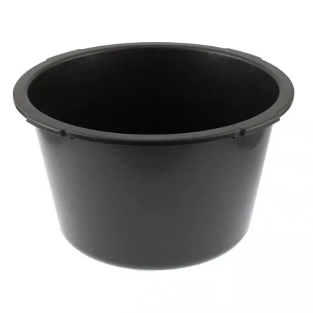 Таз круглый строительный черный 30 л Россия Сибртех 81455 купить в Кургане